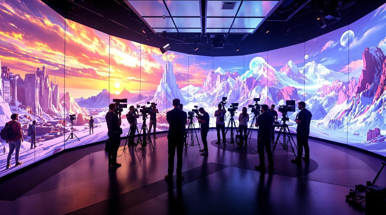 AI技术革新影视制作，虚拟拍摄成为行业新趋势 - 技术前沿资讯封面 - 云影视频52